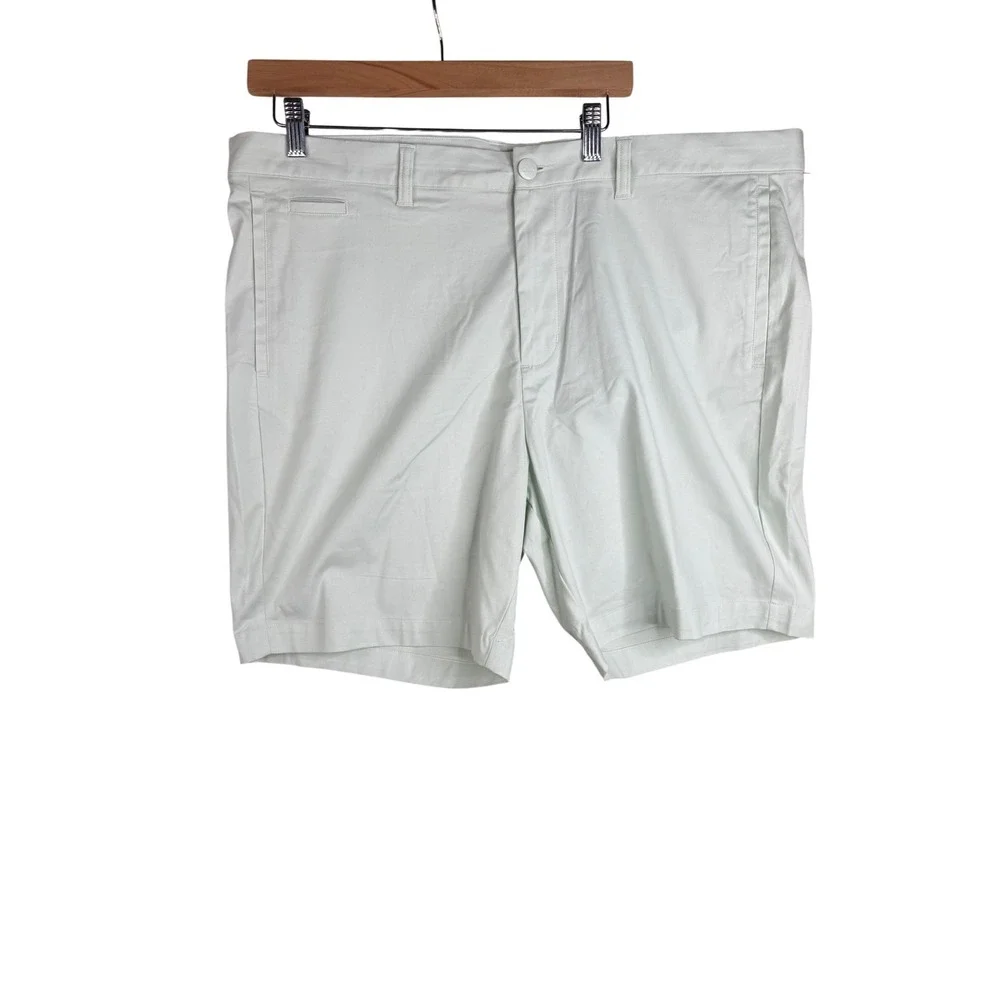 NWT Adidas Men's Golf Primegreen Shorts size 40 Light Green
